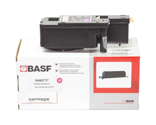 Тонер-картридж BASF Xerox Ph 6020/6022/WC6025/6027 Magenta 106R02757 (KT-106R02757)