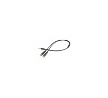 Кабель мультимедійний Jack 3.5mm M to 2 x Jack 3.5mm F (4pin) Cablexpert (CCA-417M)