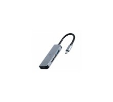 Концентратор Cablexpert USB-С to 1 х USB 3.1 Gen1 (5 Gbps), 3 х USB 2.0 (UHB-CM-U3P1U2P3-01)