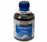 Чорнило WWM EPSON XP-600/XP-605/XP-7005 (Black Pigment) (E26/BP)