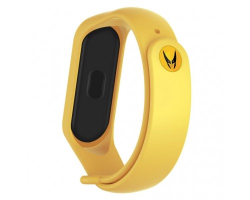 Ремінець до фітнес браслета Armorstandart Superhero Edition для Xiaomi Mi Band 5 Wolverine Yellow (ARM57072)