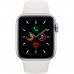 Смарт-годинник Apple Watch Series 5 GPS, 44mm Silver Aluminium Case with White Sp (MWVD2GK/A)