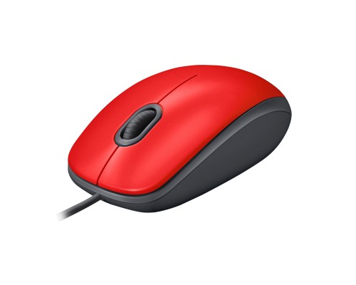 Мишка Logitech M110 Silent USB Red (910-006759)