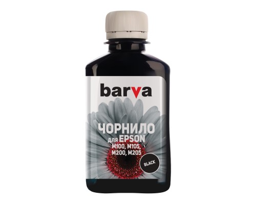 Чорнило Barva EPSON M100/M105/M200/M205 (T77414) 180г BLACK SOFT Pigment (M100-407)