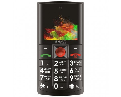 Мобильный телефон Sigma Comfort 50 Solo Black (4827798121511)