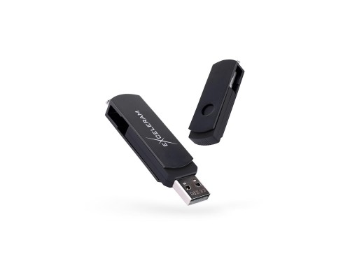USB флеш накопитель eXceleram 32GB P2 Series Black/Black USB 2.0 (EXP2U2BB32)