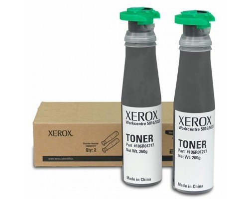 Тонер-картридж XEROX WC 5016/ 5020 (комплект 2шт) (106R01277)