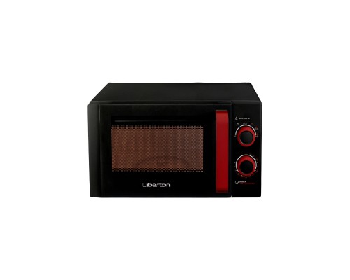 Мікрохвильова піч Liberton LMW-2082M black red