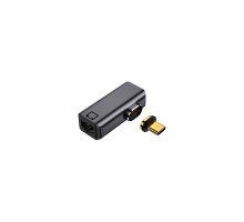Перехідник USB-C to RJ-45 100/1000Mb PowerPlant (CA914296)