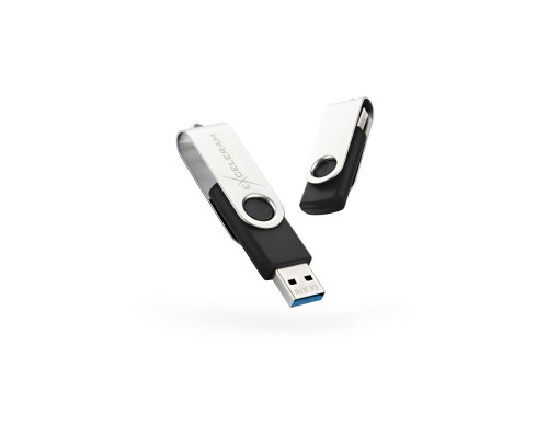 USB флеш накопичувач eXceleram 32GB P1 Series Silver/Black USB 3.1 Gen 1 (EXP1U3SIB32)