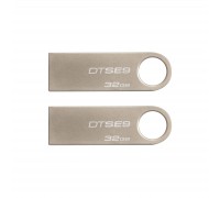 USB флеш накопичувач Kingston 2x32GB DataTraveler SE9 USB 2.0 (DTSE9H/32GB-2P)