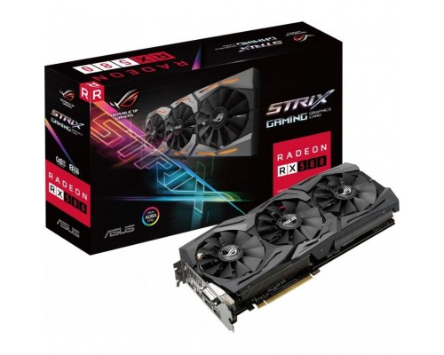 Відеокарта ASUS Radeon RX 580 8192Mb ROG STRIX GAMING OC (ROG-STRIX-RX580-O8G-GAMING)