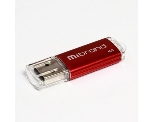 USB флеш накопитель Mibrand 4GB Cougar Red USB 2.0 (MI2.0/CU4P1R)