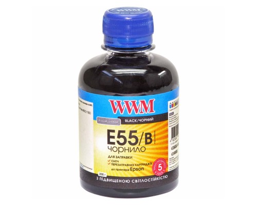 Чорнило WWM EPSON R800/1800 (Black) (E55/B)