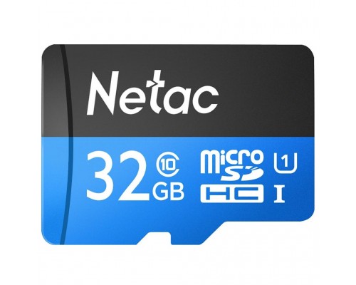 Карта пам'яті Netac 32GB microSD class 10 UHS-I U1 (NT02P500STN-032G-S)