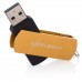 USB флеш накопичувач eXceleram 64GB P2 Series Gold/Black USB 2.0 (EXP2U2GOB64)