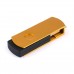 USB флеш накопичувач eXceleram 64GB P2 Series Gold/Black USB 2.0 (EXP2U2GOB64)