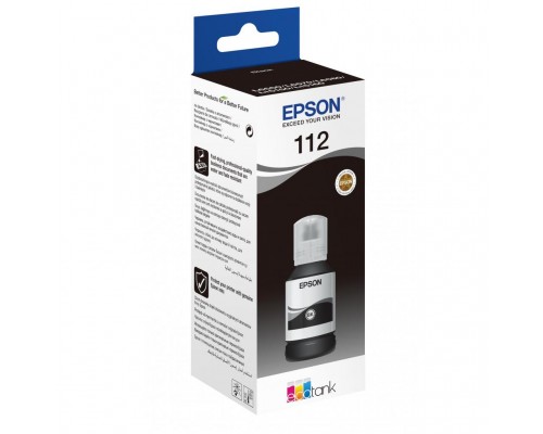 Контейнер с чернилами EPSON 112 EcoTank Pigment Black ink (C13T06C14A)