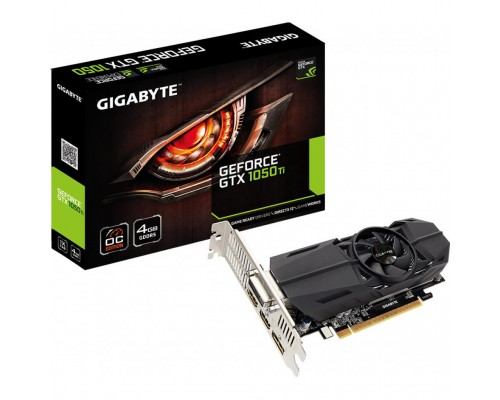 Відеокарта GIGABYTE GeForce GTX1050 Ti 4096Mb OC Low Profile (GV-N105TOC-4GL)