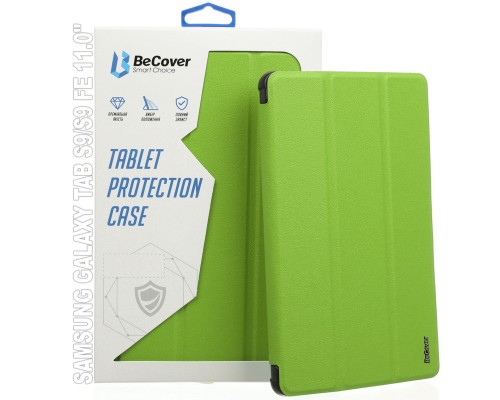 Чохол до планшета BeCover Smart Case Samsung Galaxy Tab S9 (SM-X710/SM-X716)/S9 FE (SM-X510/SM-X516B) 11.0" Green (710135)