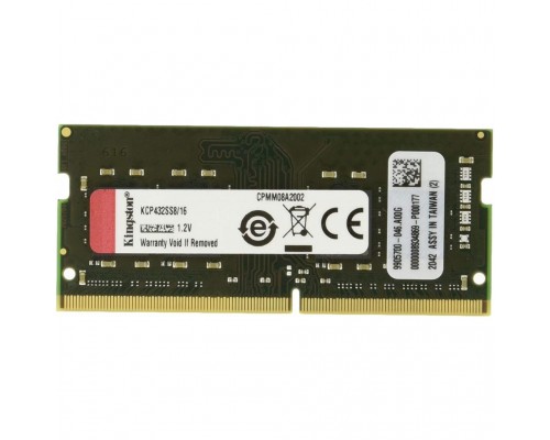 Модуль пам'яті для ноутбука SoDIMM DDR 4 16GB 3200 MHz Kingston (KCP432SS8/16)