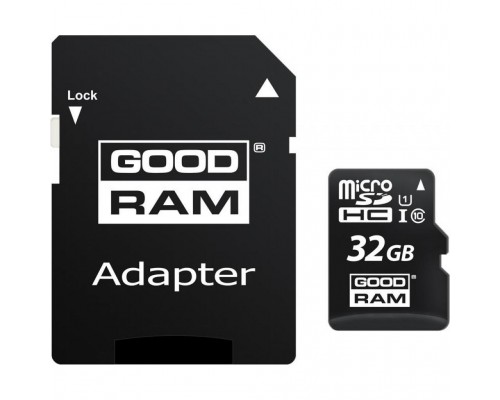 Карта пам'яті Goodram 32GB microSDHC Class 10 (M1AA-0320R12)