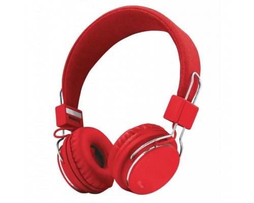 Навушники Trust Ziva On-Ear Mic Red (21822)