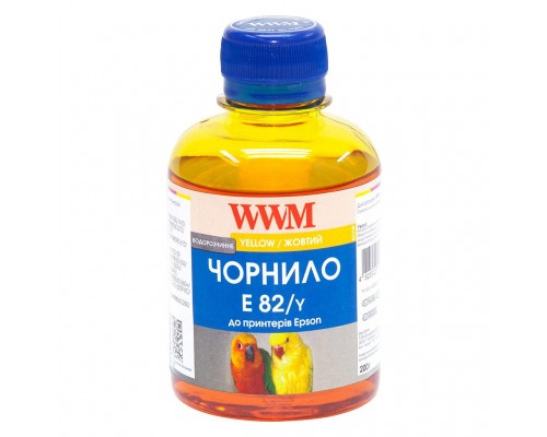 Чорнило WWM EPSON StPhoto R270/290 Yellow (E82/Y)