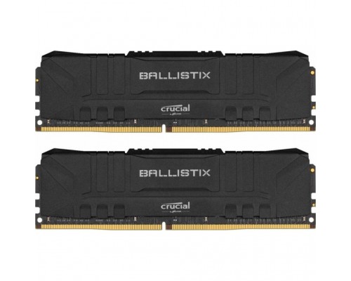 Модуль пам'яті для комп'ютера DDR4 16GB (2x8GB) 2666 MHz Ballistix Black MICRON (BL2K8G26C16U4B)