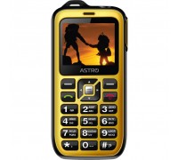 Мобильный телефон Astro B200 RX Black Yellow
