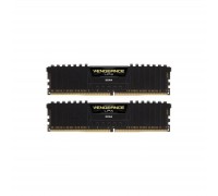 Модуль пам'яті для комп'ютера DDR4 16GB (2x8GB) 3600 MHz Vengeance LPX Black Corsair (CMK16GX4M2D3600C18)