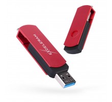 USB флеш накопичувач eXceleram 64GB P2 Series Red/Black USB 3.1 Gen 1 (EXP2U3REB64)