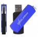 USB флеш накопичувач eXceleram 64GB P2 Series Blue/Black USB 3.1 Gen 1 (EXP2U3BLB64)