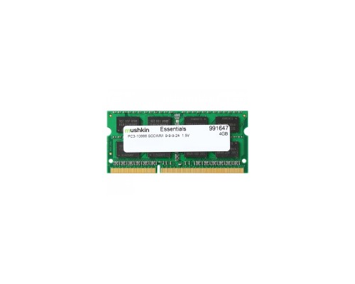 Модуль пам'яті для ноутбука SoDIMM DDR3 4GB 1333 MHz Essentials Mushkin (991647)