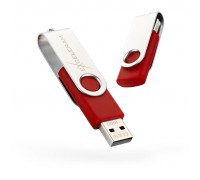 USB флеш накопичувач eXceleram 16GB P1 Series Silver/Red USB 2.0 (EXP1U2SIRE16)