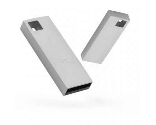 USB флеш накопичувач eXceleram 64GB U1 Series Silver USB 3.1 Gen 1 (EXP2U3U1S64)