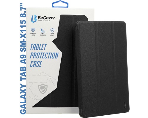 Чохол до планшета BeCover Soft Edge stylus holder Samsung Tab A9 SM-X115 8.7" Black (710355)