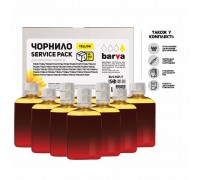 Чорнило Barva Epson Universal №1 Yellow 10x100мл ServicePack (EU1-1SP-Y)