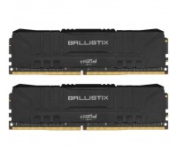 Модуль пам'яті для комп'ютера DDR4 16GB (2x8GB) 3200 MHz Ballistix Black MICRON (BL2K8G32C16U4B)