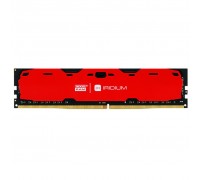 Модуль пам'яті для комп'ютера DDR4 8GB 2400 MHz Iridium Red GOODRAM (IR-R2400D464L15S/8G)