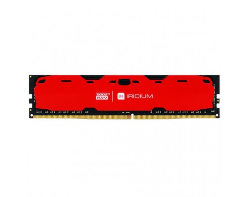 Модуль пам'яті для комп'ютера DDR4 8GB 2400 MHz Iridium Red GOODRAM (IR-R2400D464L15S/8G)
