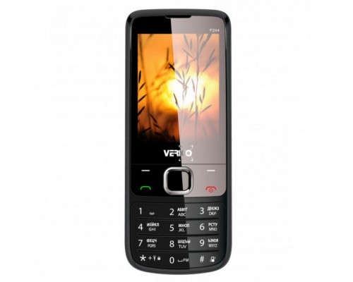 Мобильный телефон Verico Style F244 Black (4713095606724)