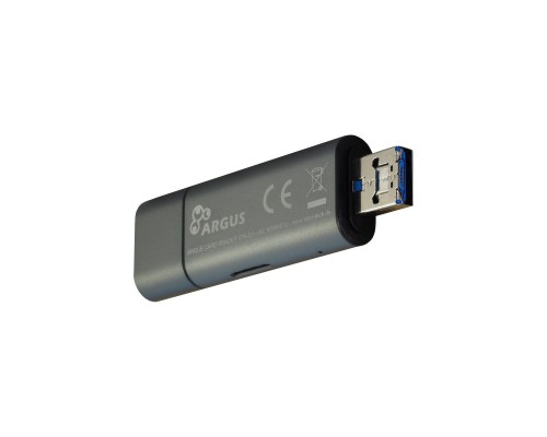 Зчитувач флеш-карт Argus USB2.0, USB Type C USB 2.0 Type A Male Micro USB 2.0 (OTG), (V16-2.0)
