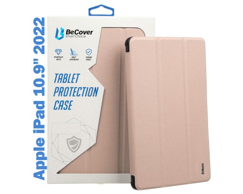 Чохол до планшета BeCover Direct Charge Pen mount Apple Pencil Apple iPad 10.9" 2022 Pink (708500)