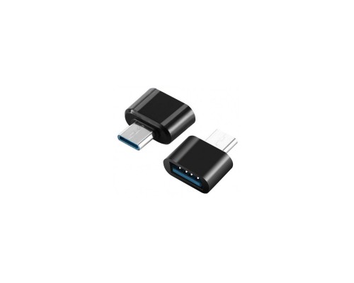 Перехідник USB to Type-C black XoKo (XK-AC040-BK)