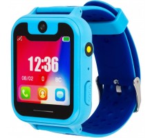Смарт-часы Discovery iQ4500 Camera LED Light (blue) Детские смарт часы-телефон с (iQ4500 blue)