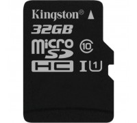 Карта памяти Kingston 32GB microSDHC class 10 UHS-I (SDCS/32GBSP)