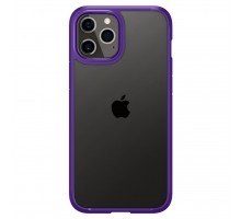 Чохол до моб. телефона Spigen iPhone 12 Crystal Hybrid, Hydrangea Purple (ACS01478)