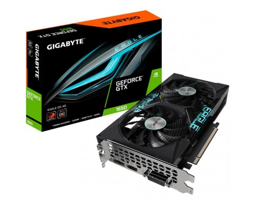 Видеокарта GIGABYTE GeForce GTX1650 4096Mb EAGLE OC D6 (GV-N1656EAGLE OC-4GD)