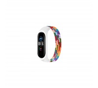 Ремінець до фітнес браслета BeCover Elastic Nylon Style для Xiaomi Mi Smart Band 5/6 (Size M) Rainbow (706154)